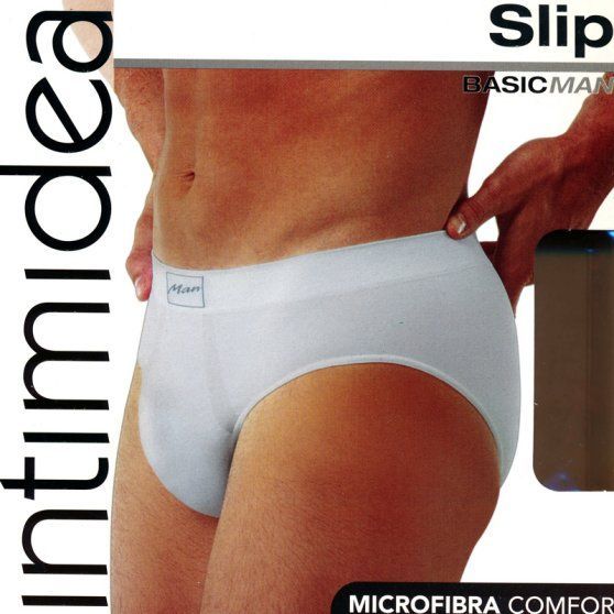 INTIMIDEA SLIP BASIC MAN MICROFIBRA COMFORT art.300011 трусы-слипы мужские  в кор. 3 шт - Современная Одежда+